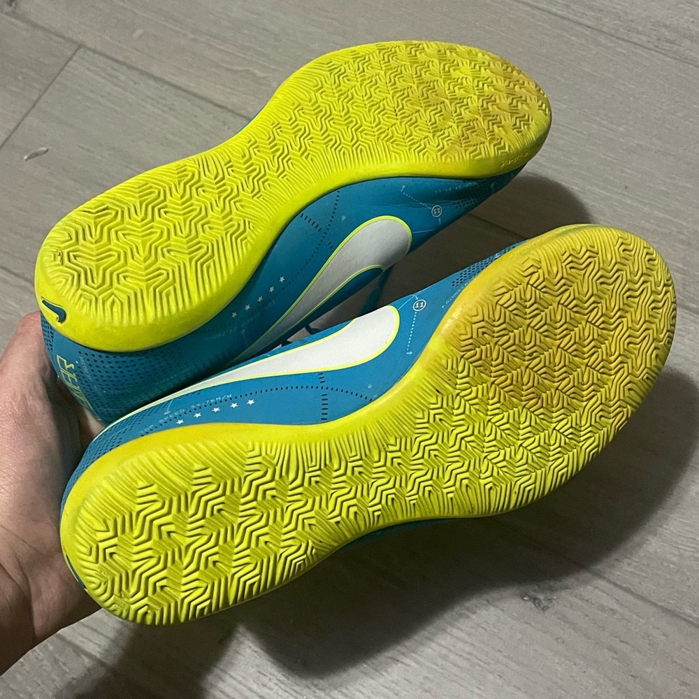 Nike 4.5Y Mercurialx Indoor Turf Soccer Football Shoes Sneakers Vortex - Picture 6 of 10